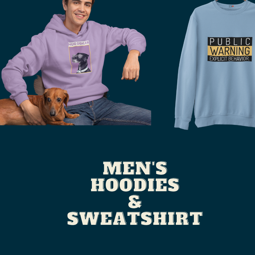 Men's Hoodie and Sweatshirt
