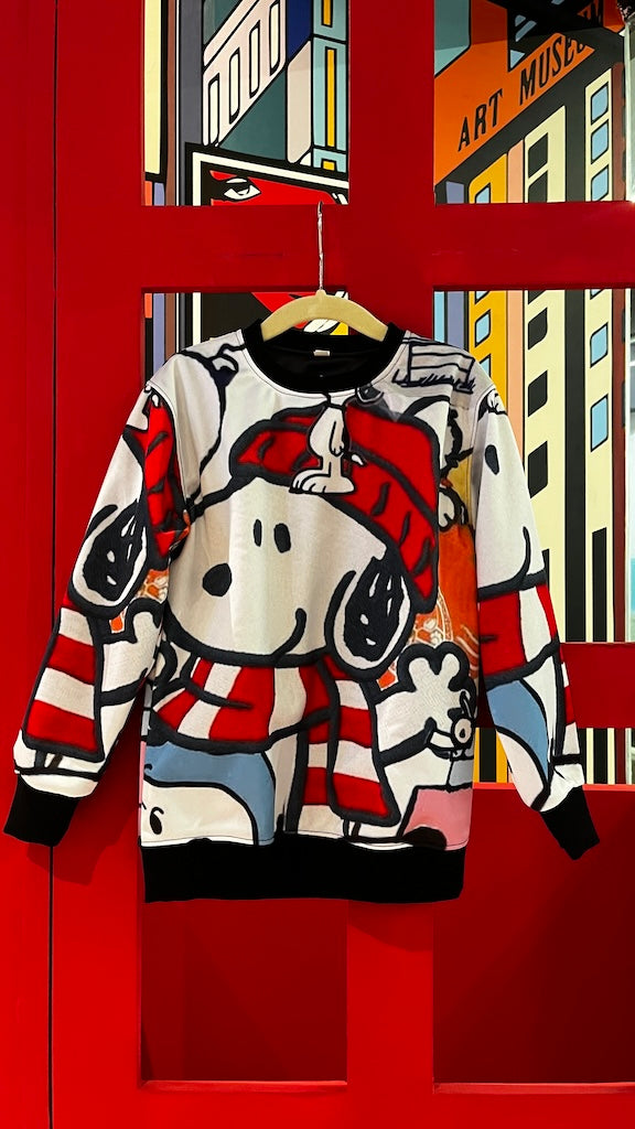 All Snoopy Unisex Kid's Sweatshirt
