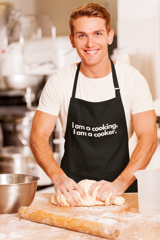 I am a Cooker Unisex Apron with Pockets
